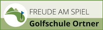 Button mit Link zur Webseite der Golfschule Ortner
